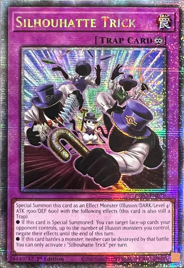 Silhouhatte Trick (Quarter Century Secret Rare) [INFO-EN079] Quarter Century Secret Rare 