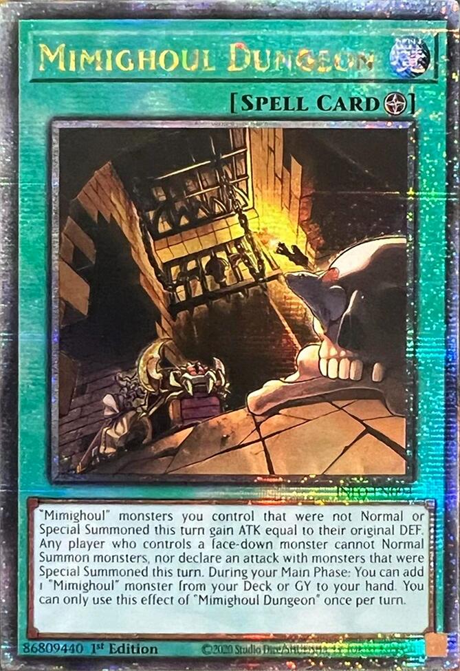 Mimighoul Dungeon (Quarter Century Secret Rare) [INFO-EN094] Quarter Century Secret Rare 