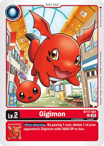 Gigimon [BT17-001] [Secret Crisis]