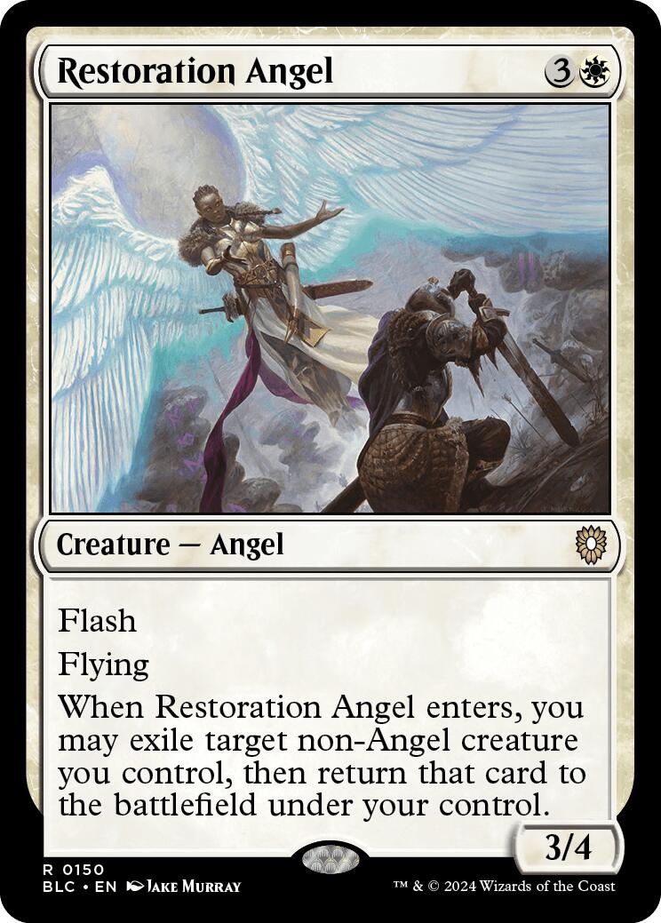 Restoration Angel [Bloomburrow Commander] 