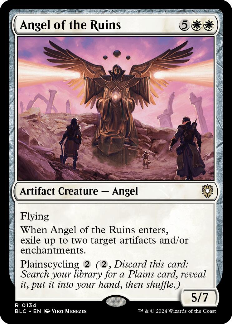 Angel of the Ruins [Bloomburrow Commander] 