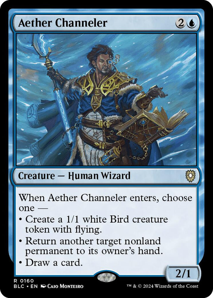 Aether Channeler [Bloomburrow Commander] 