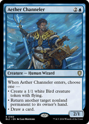 Aether Channeler [Bloomburrow Commander] 