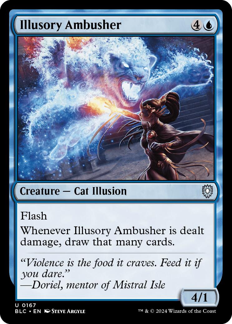 Illusory Ambusher [Bloomburrow Commander] 