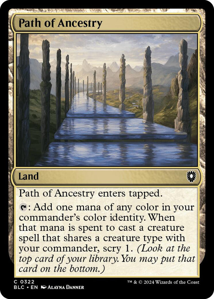 Path of Ancestry [Bloomburrow Commander] 