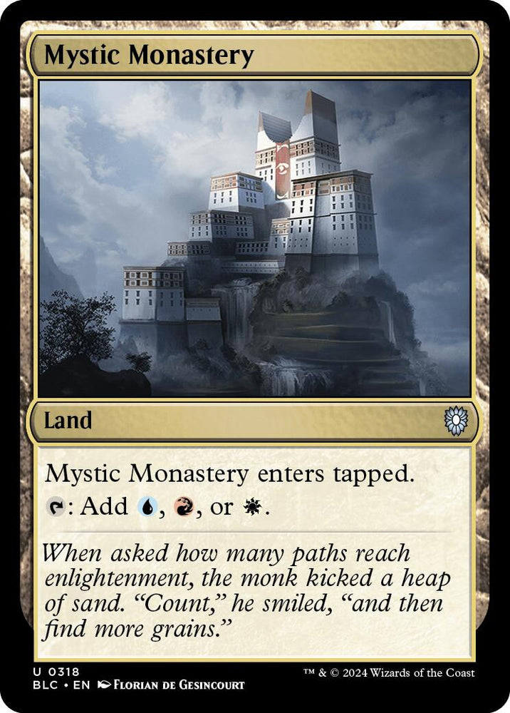 Mystic Monastery [Bloomburrow Commander] 