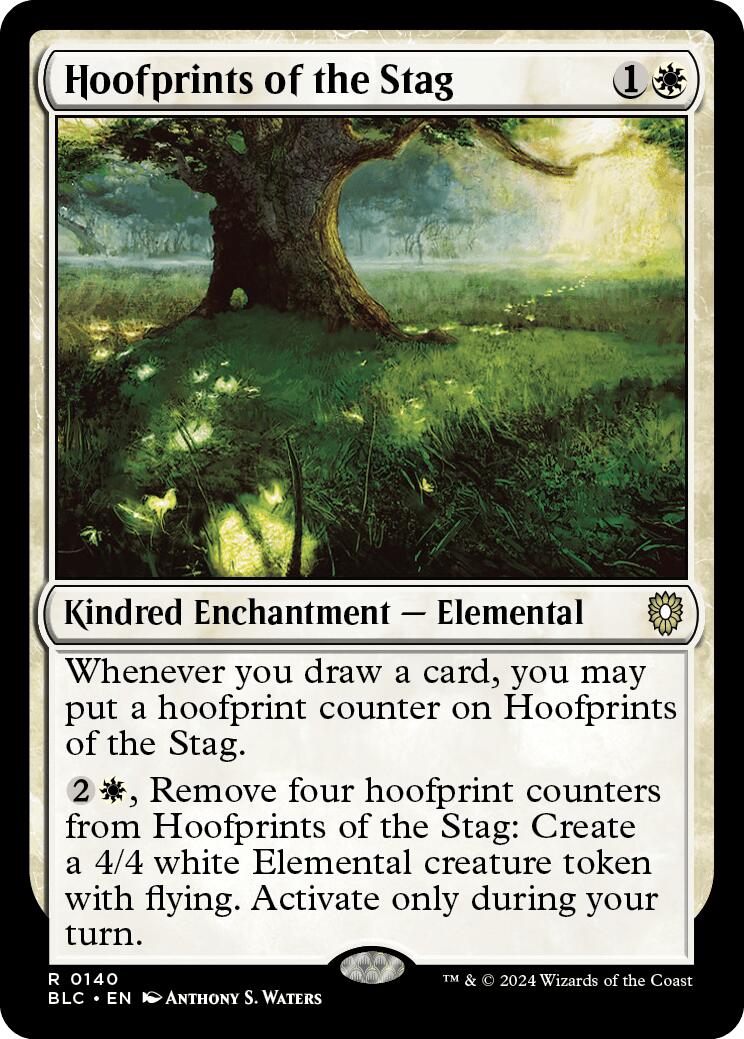 Hoofprints of the Stag [Bloomburrow Commander] 