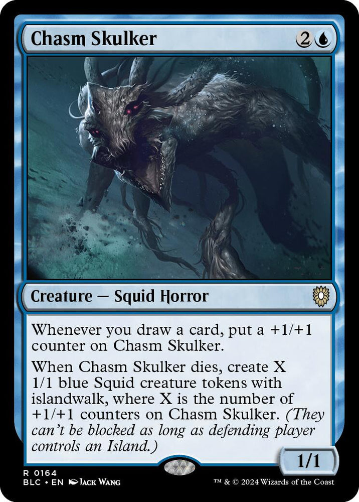 Chasm Skulker [Bloomburrow Commander] 