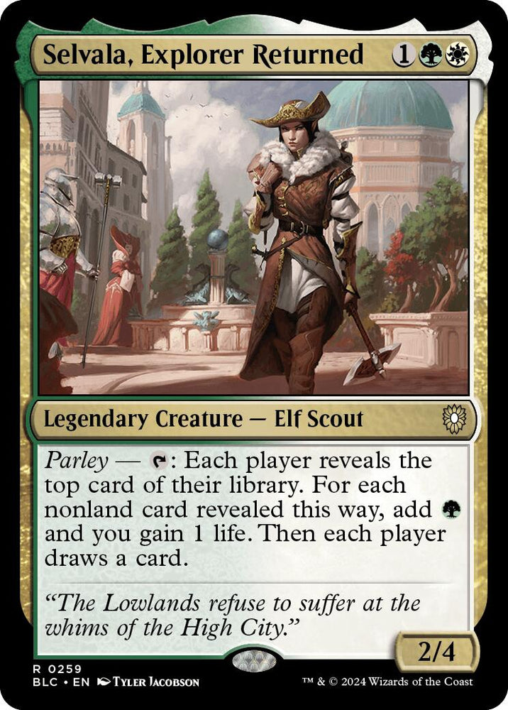 Selvala, Explorer Returned [Bloomburrow Commander] 