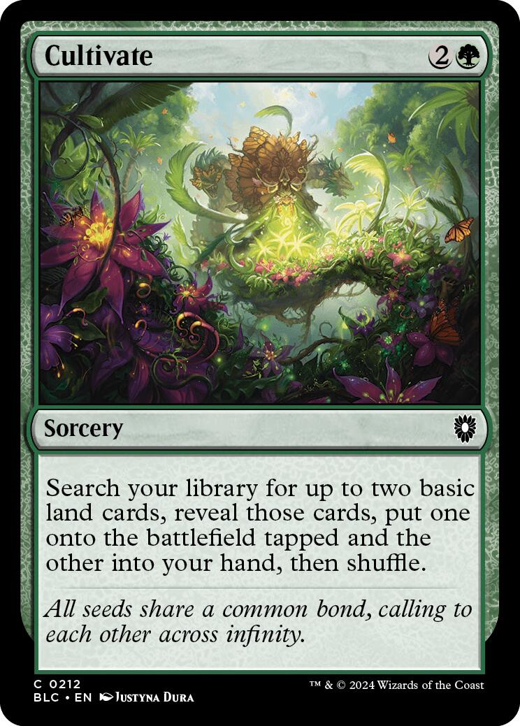 Cultivate [Bloomburrow Commander] 