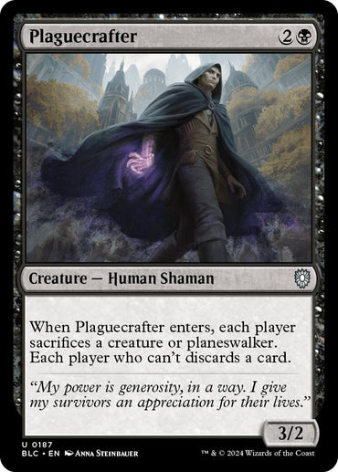 Plaguecrafter [Bloomburrow Commander] 