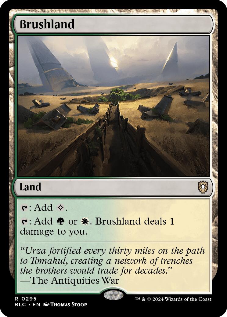 Brushland [Bloomburrow Commander] 