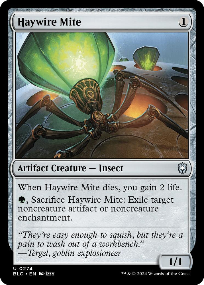 Haywire Mite [Bloomburrow Commander] 