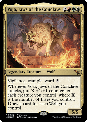 Voja, Jaws of the Conclave [Murders at Karlov Manor Prerelease Promos] 