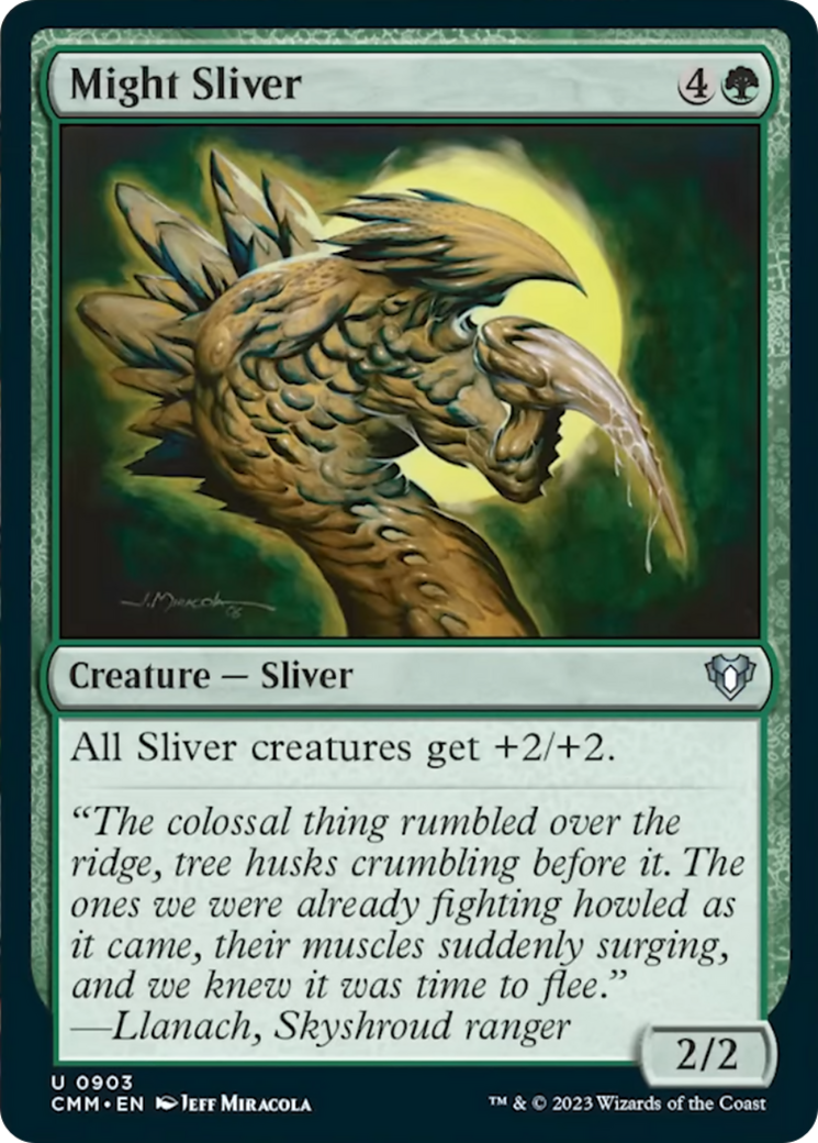 Might Sliver [Commander Masters] 