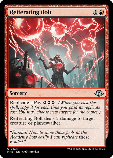 Reiterating Bolt [Modern Horizons 3] 