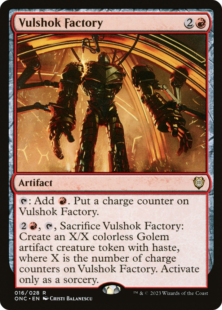 Vulshok Factory [Phyrexia: All Will Be One Commander] 