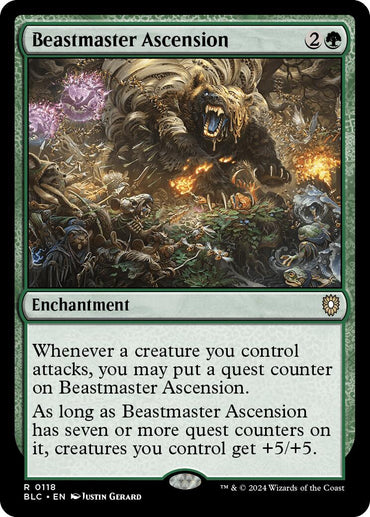 Beastmaster Ascension [Bloomburrow Commander] 