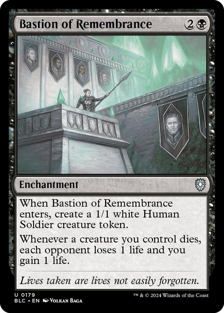 Bastion of Remembrance [Bloomburrow Commander] 