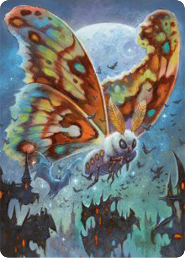 Luminous Broodmoth Art Card [Bloomburrow Art Series] 