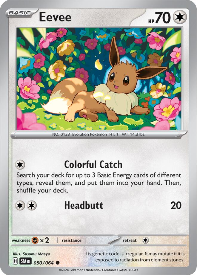 Eevee (050/064) [Scarlet & Violet: Shrouded Fable] 