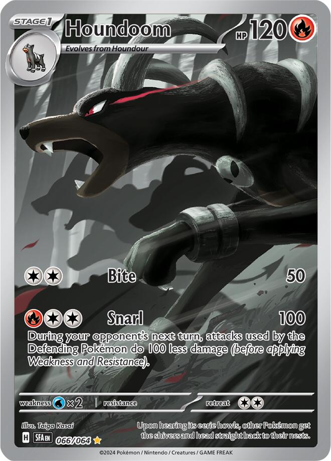 Houndoom (066/064) [Scarlet & Violet: Shrouded Fable] 