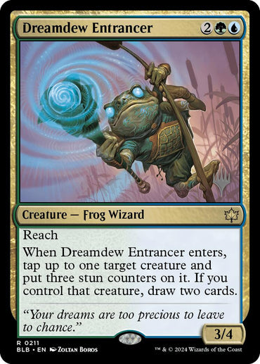 Dreamdew Entrancer (Promo Pack) [Bloomburrow Promos] 