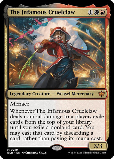 The Infamous Cruelclaw (Promo Pack) [Bloomburrow Promos]