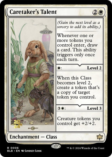 Caretaker's Talent [Bloomburrow Prerelease Promos]