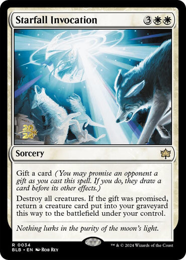 Starfall Invocation [Bloomburrow Prerelease Promos] 