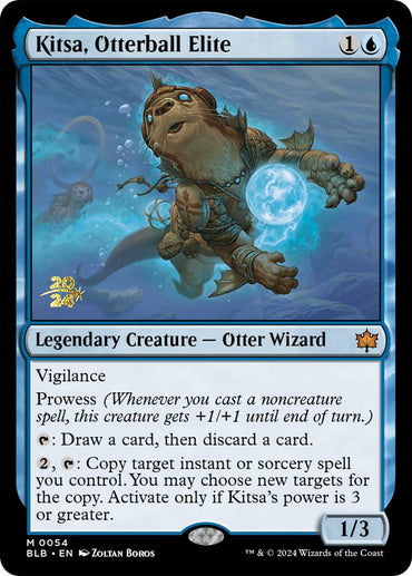 Kitsa, Otterball Elite [Bloomburrow Prerelease Promos] 