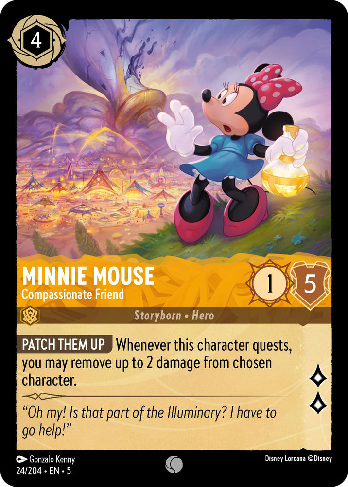 Minnie Mouse - Compassionate Friend (24/204) [Shimmering Skies] 