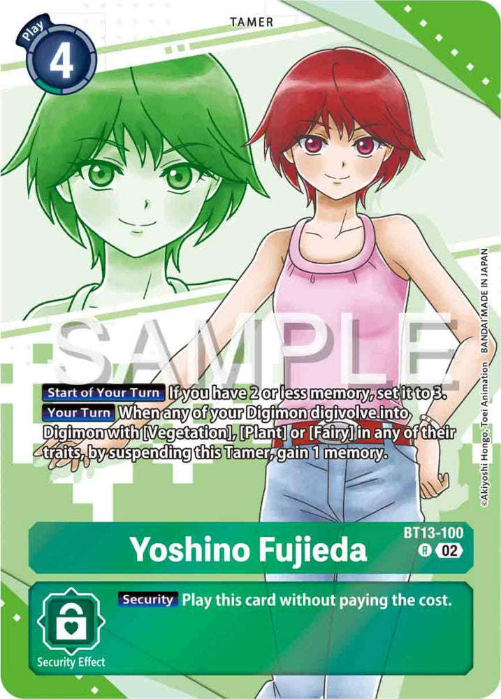 Yoshino Fujieda [BT13-100] (Premium Heroines Set) [Versus Royal Knights Booster] 