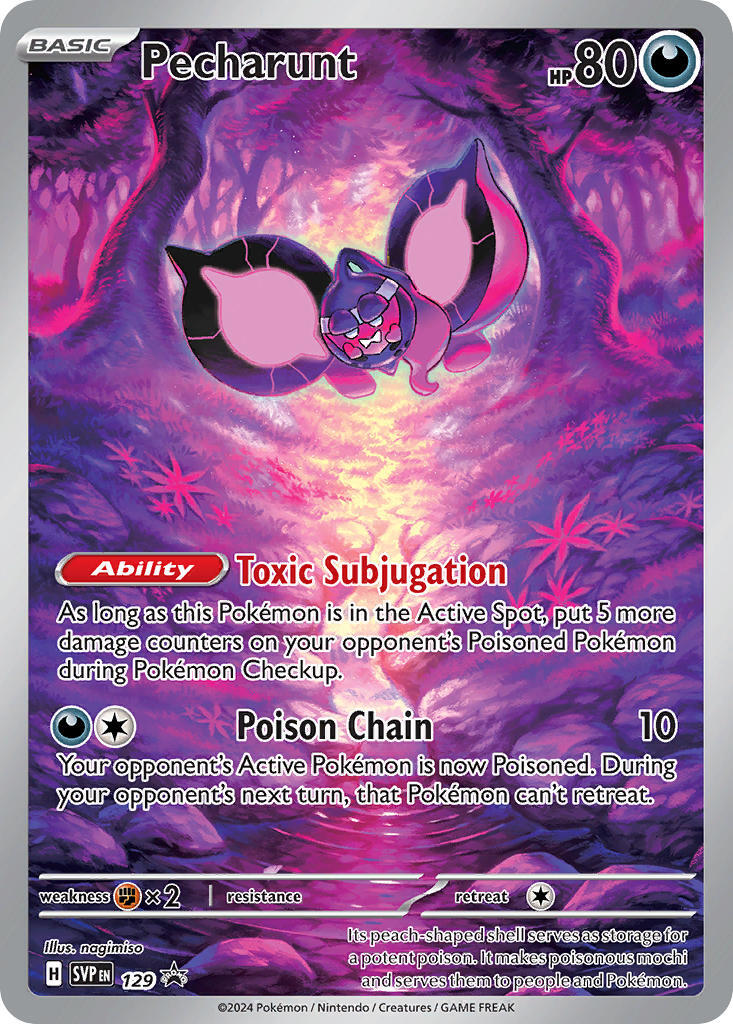 Pecharunt (129) [Scarlet & Violet: Black Star Promos] 