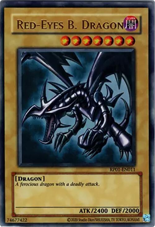 Red-Eyes B. Dragon (2024 Reprint) [RP01-EN011] Ultra Rare 