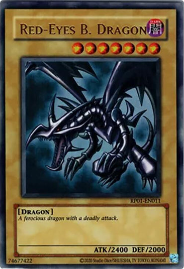 Red-Eyes B. Dragon (2024 Reprint) [RP01-EN011] Ultra Rare 