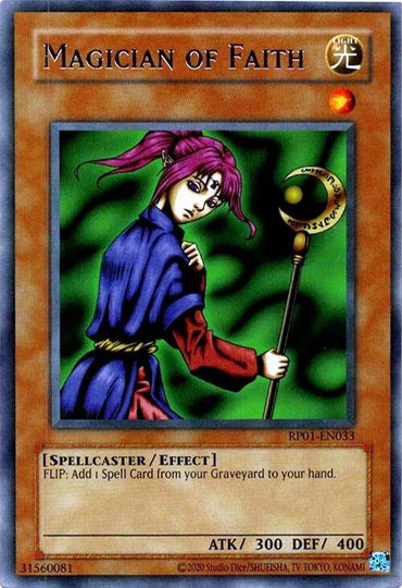 Magician of Faith (2024 Reprint) [RP01-EN033] Rare 