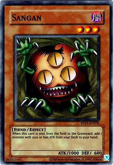 Sangan (2024 Reprint) [RP01-EN036] Super Rare 