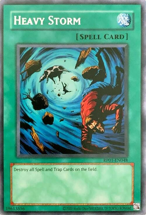 Heavy Storm (2024 Reprint) [RP01-EN048] Rare 