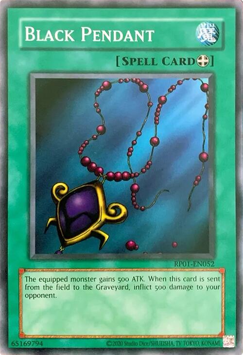 Black Pendant (2024 Reprint) [RP01-EN052] Common 