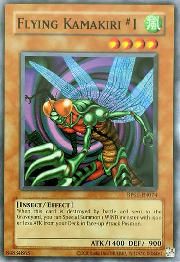 Flying Kamakiri #1 (2024 Reprint) [RP01-EN074] Common 