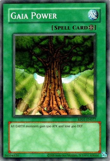 Gaia Power (2024 Reprint) [RP01-EN077] Common 