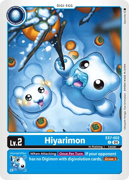 Hiyarimon [EX7-002] [Digimon LIBERATOR] 