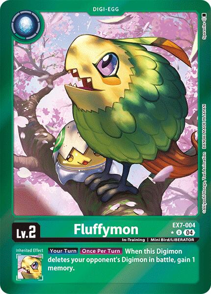 Fluffymon [EX7-004] (Foil) [Digimon LIBERATOR] 