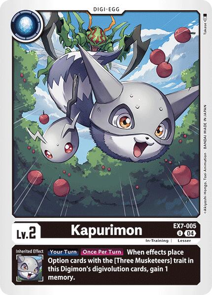 Kapurimon [EX7-005] [Digimon LIBERATOR] 