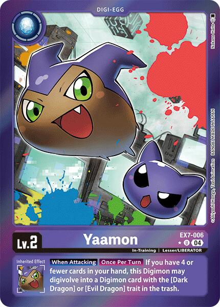 Yaamon [EX7-006] (Foil) [Digimon LIBERATOR] 