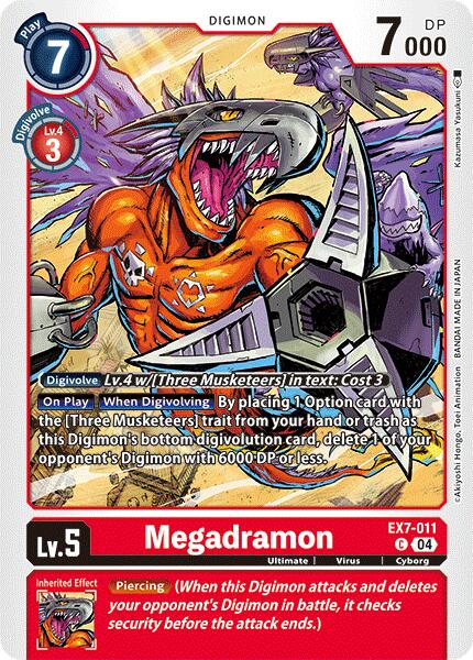 Megadramon [EX7-011] [Digimon LIBERATOR] 