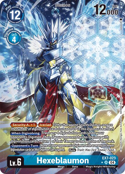 Hexeblaumon [EX7-023] (Alternate Art) [Digimon LIBERATOR] 