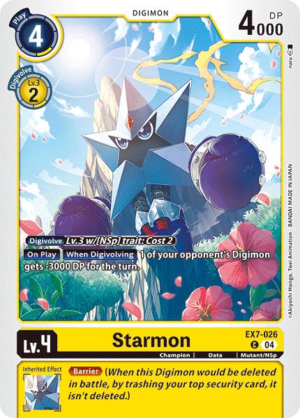 Starmon [EX7-026] [Digimon LIBERATOR] 