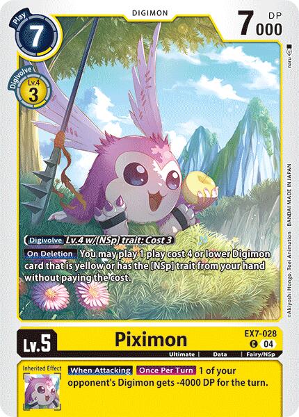 Piximon [EX7-028] [Digimon LIBERATOR] 